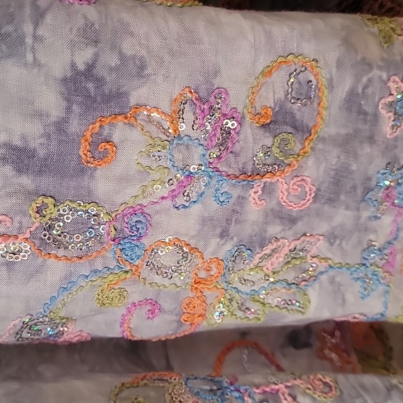 Beautiful hand stitched spaghetti strap dress - Picture 3 of 4